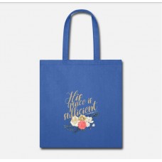 His Grace Is Sufficient-2 Corinthians Royal Blue Tote Bag